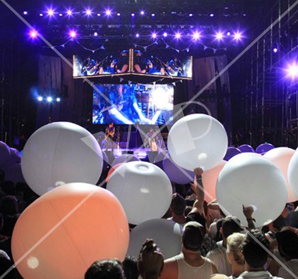 led beach balls