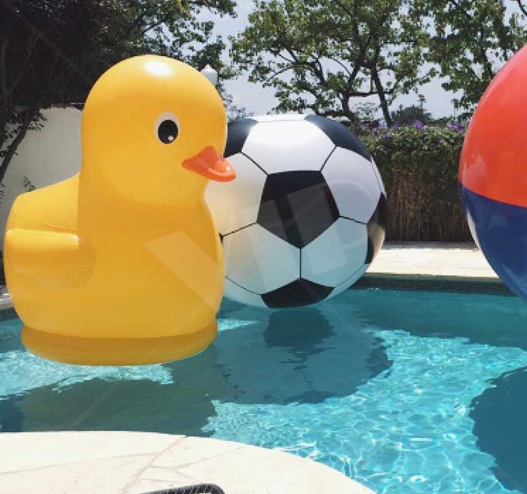 soccer pool float