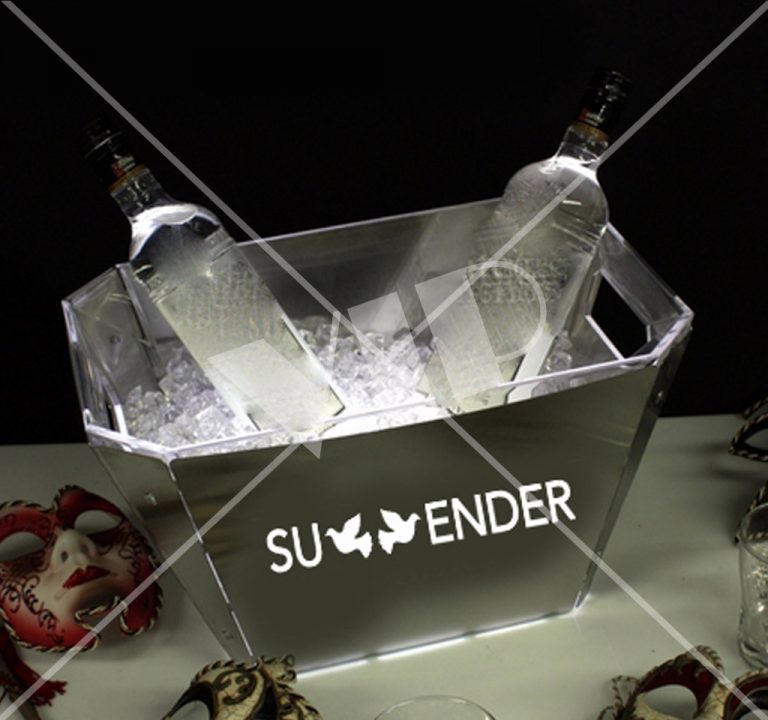 LED Custom Ice Buckets - Custom Ice Bucket