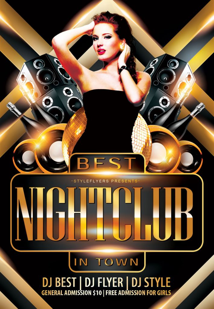nightclub flyer designer