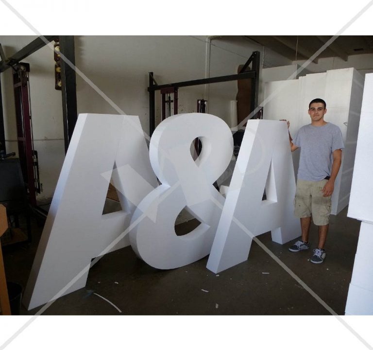 Large Foam Letters & Numbers